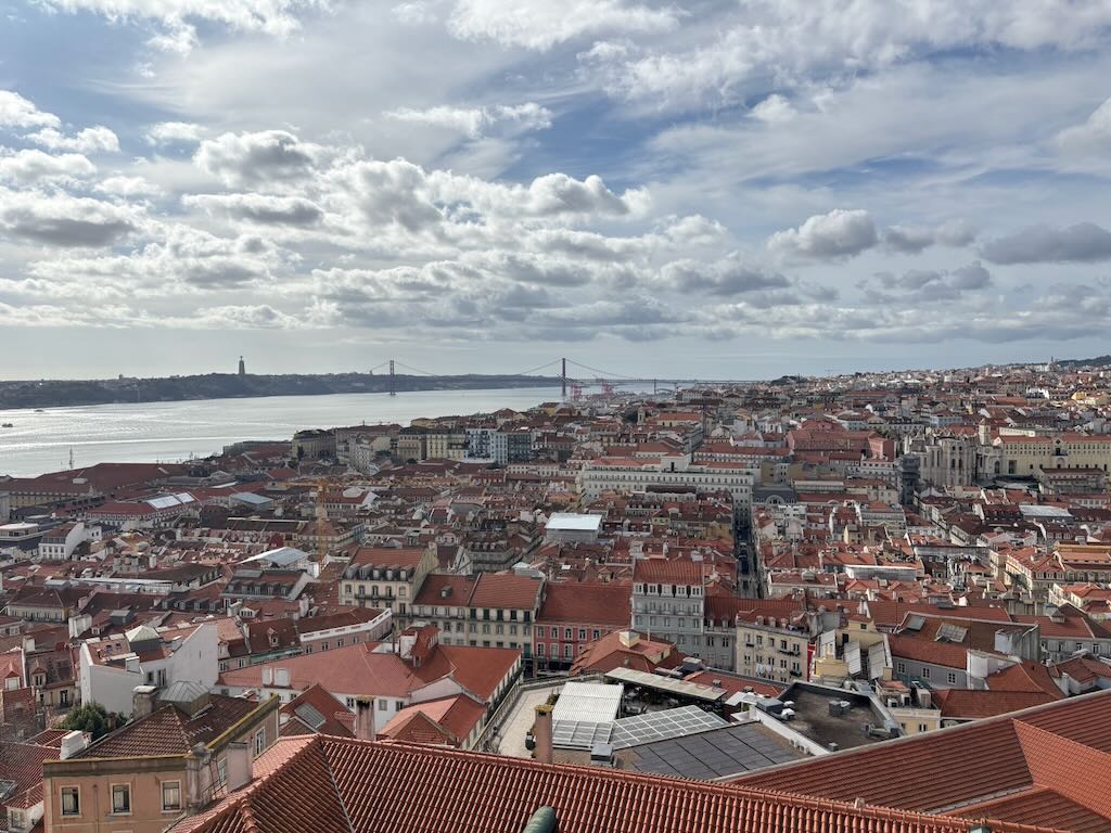 View from Castelo de São Jorge