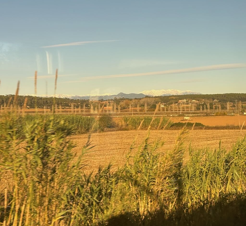 Train trip from Barcelona to Figueres